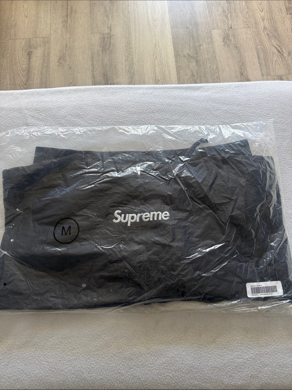 Supreme MM6 Box logo zip up - Black